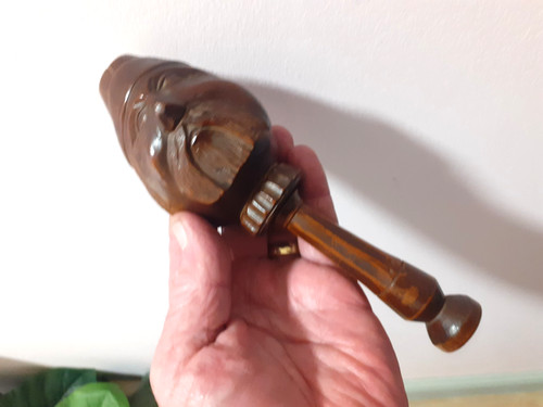 Antique carved wooden - an, mans