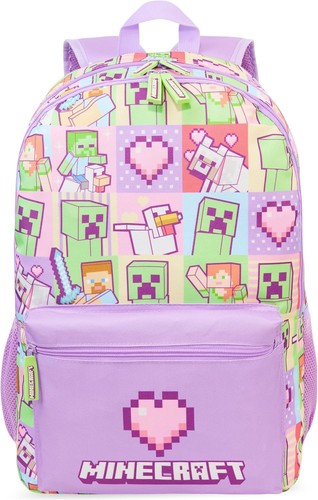 Minecraft girls backpack - girls,