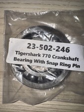 Crankshaft Bearing With Snap