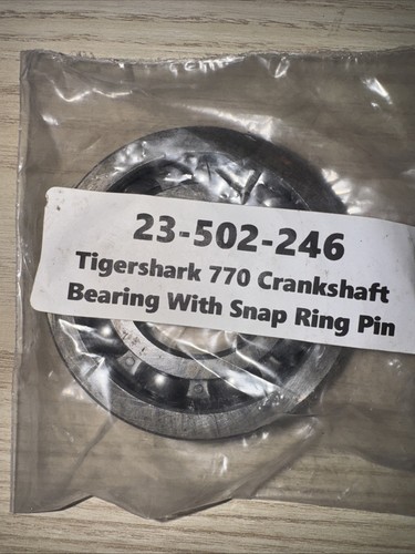 Crankshaft bearing with snap - bearing,
