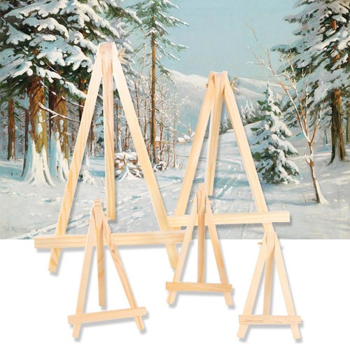 Wood mini easel - wood,