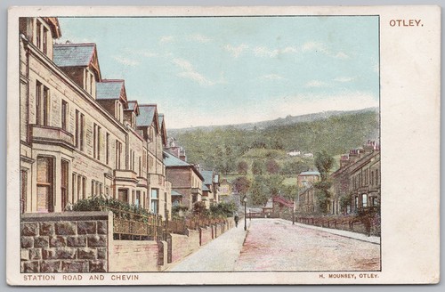 Otley station road and chevin - station,