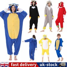 Cosplay Sonic Onesie Adult