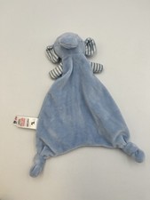 TU Sainsburys Blue Elephant Baby Comforter Blankie Soother Soft Toy