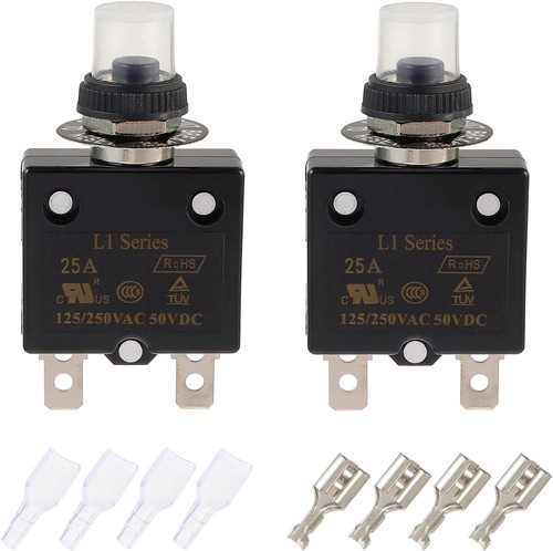25a manual reset push button - reset,