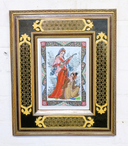Vintage persian painting - vintage,