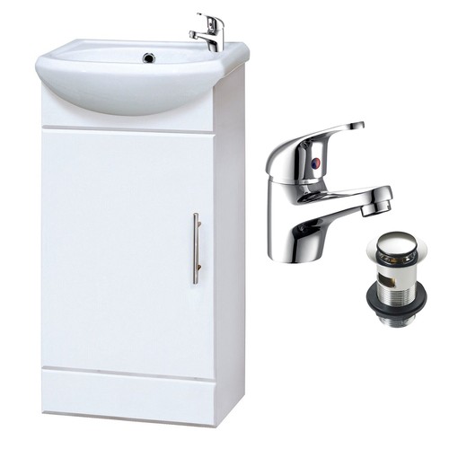Gloss white 400mm semi - white,