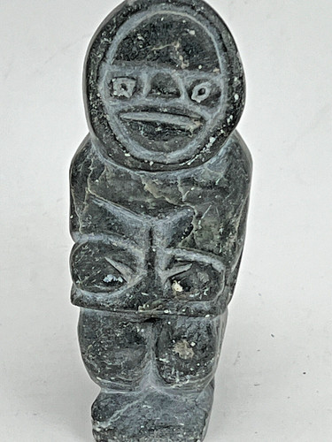 Inuit eskimo soapstone carving - inuit,