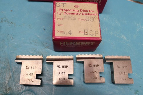 Bsp coventry dies - 3/4", 1