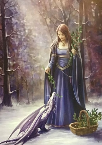 Anne stokes yule midwinter - stokes,