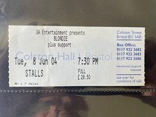 Blondie Ticket 2004