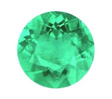 Natural Green Emerald Round Cut 1.5mm Gem Gemstone