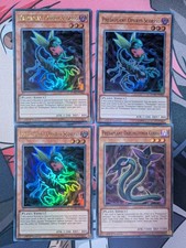YuGiOh! Predaplant Ophrys Scorpio DUPO-EN066 x3 Predaplant Darlingtonia Cobra x1
