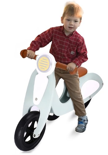 Wooden balance bike adjustable - bike,