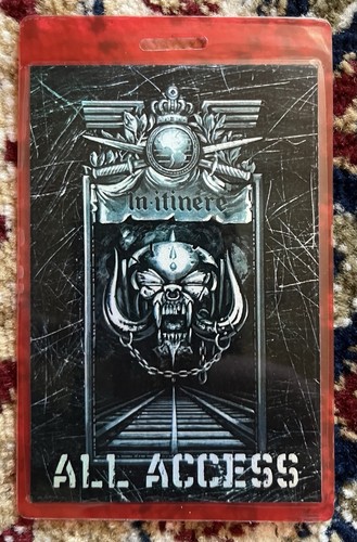 Motörhead tour pass forum - motörhead,