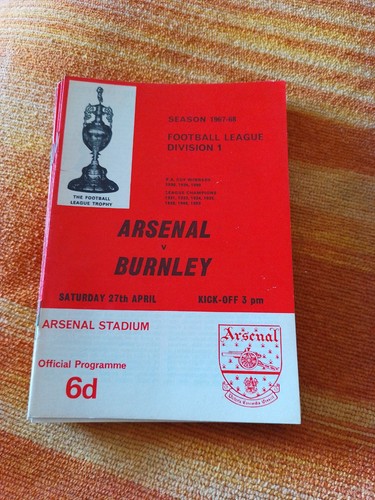 Arsenal programmes from - arsenal,