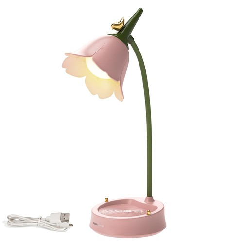 Skikhn led flower desk - led,