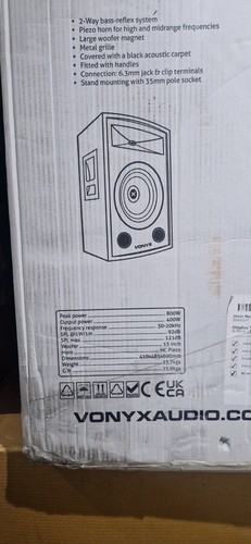 Vonyx sl15 speaker - vonyx, dj