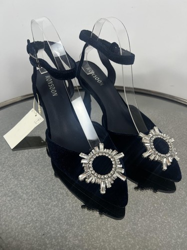Monsoon navy velvet style