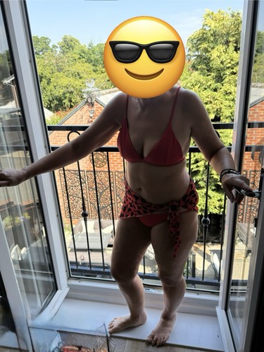 Red bikini with matching - red,