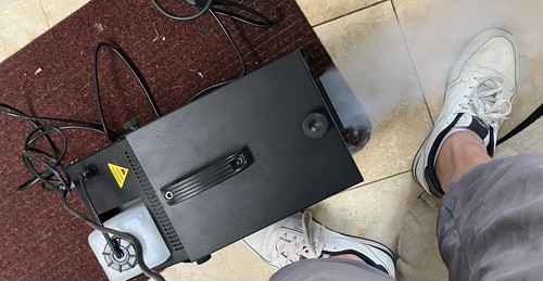 Low level fog machine - level,