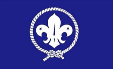 SCOUTS BLUE 18" x 12" FLAG