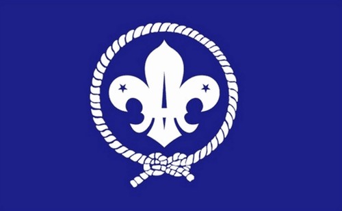 Scouts blue 12 flag - 18",