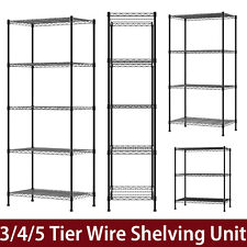 3/4/5 Tiers Metal Storage Rack