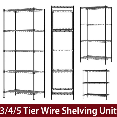 Tiers metal storage rack - storage,