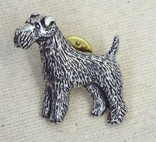 Fox Terrier Dog Pin Badge