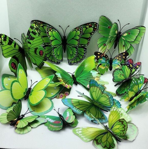 12pcs butterfly wall - 12pcs,