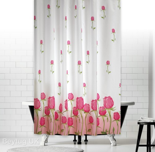 Bathroom shower curtains - bathroom,