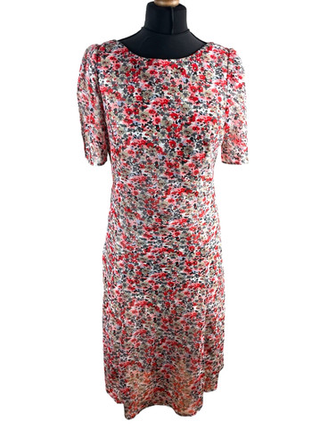 Autonomy red floral - floral, dress