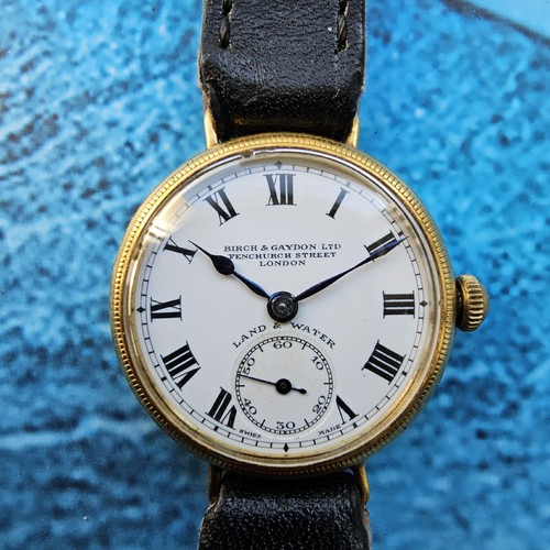 Vintage 18k solid gold - gold, zenith