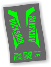 Rock shox sid-reba sticker kit