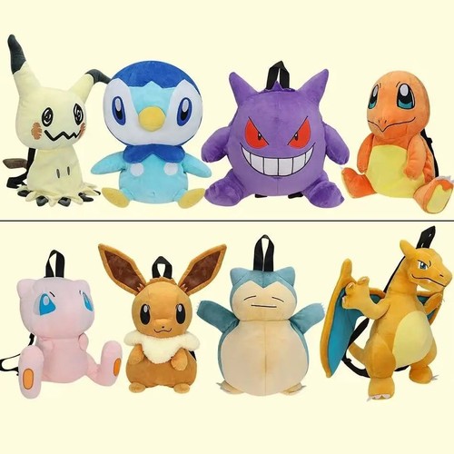 Pokemon snorlax plush backpack - snorlax,