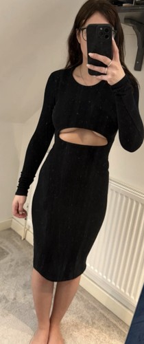 Black plt dress size - size, 8