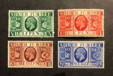 GB KGV Silver Jubilee Set 1935