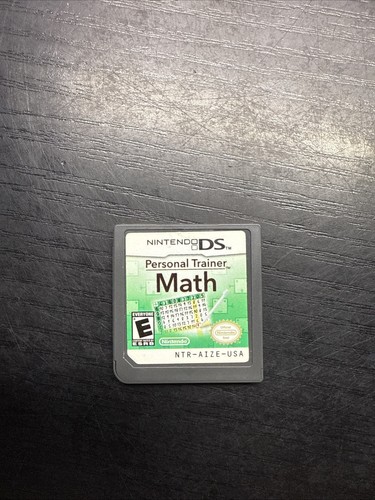 Personal trainer math - personal, nintendo