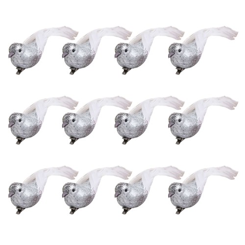12pcs 14cm silver fake - 14cm,