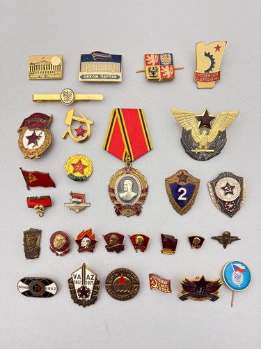 Soviet union pin badges - soviet,