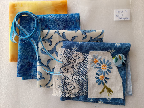 Vintage embroidered linen - vintage,