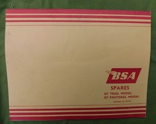 VINTAGE BSA MOTORCYCLE MANUAL