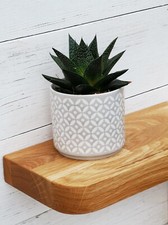 Solid OAK wood floating Mantel