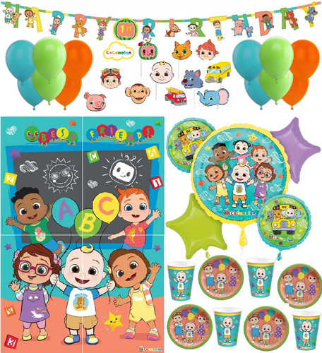Cocomelon birthday party wall - birthday,
