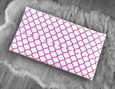 SALE IKEA Bankkamrat, Hemmahos, Stuva Bench Pad Cover Flannel Red and White Trel