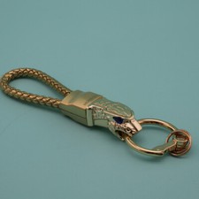 Car keychain keyring golden - keyring,