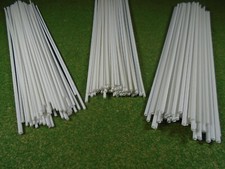 5 x plastic ABS tubes for