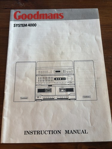 Goodmans system 4000 stereo - system,