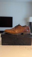 Dune Men's Tan Leather Shoes